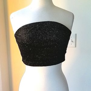 💜Velvet MultiColor Sparkle❤️💖 Bandeau Bralette💕